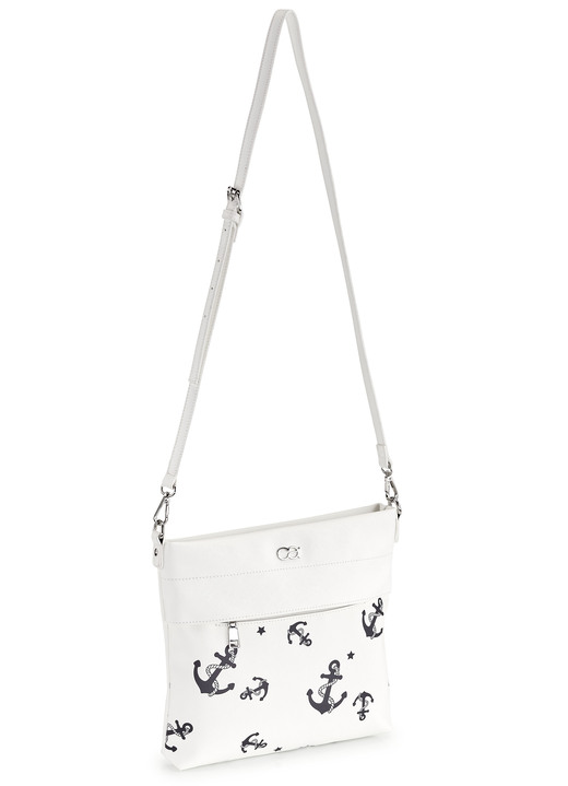 Taschen - Collezione Alessandro Tasche mit aktuellem Dessin, in Farbe WEISS Ansicht 1