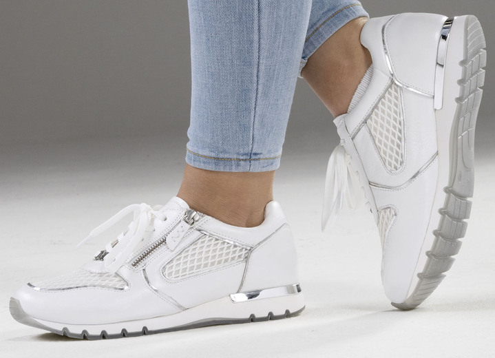 Komfortschuhe - Caprice, schicke Damen-Sneaker, Weite H, mit herausnehmbarem Fußbett, in Größe 036 bis 042, in Farbe JEANS Ansicht 6