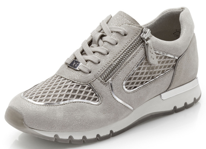 Komfortschuhe - Caprice, schicke Damen-Sneaker, Weite H, mit herausnehmbarem Fußbett, in Größe 036 bis 042, in Farbe JEANS Ansicht 7