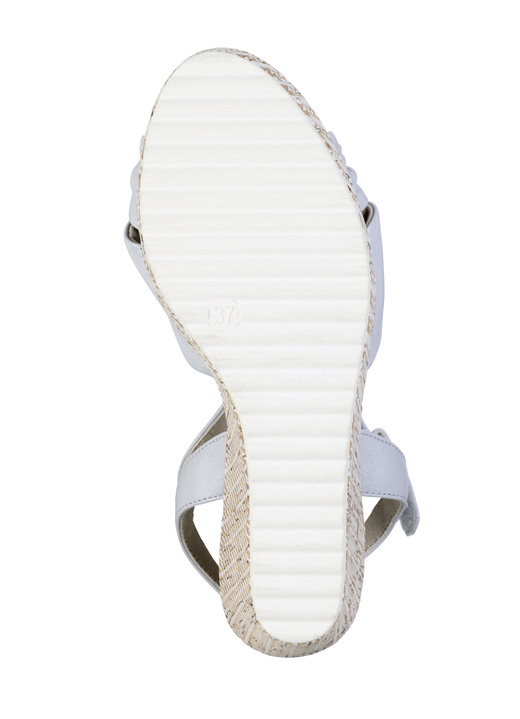 Komfortschuhe - Caprice Sandalette aus weichem Nappaleder, in Größe 036 bis 042, in Farbe PASTELLBLEU Ansicht 3