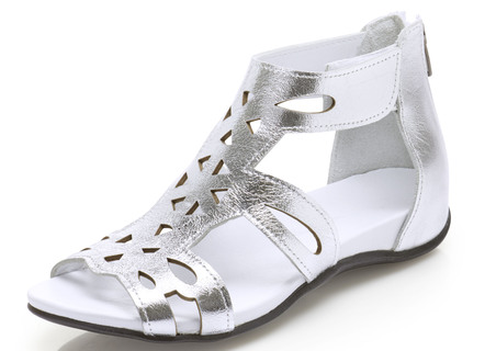 Andrea Conti, modische Damen-Sandalen, aus Leder