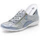Komfortschuhe - Remonte Sneaker mit bedruckten Besätzen, in Größe 036 bis 043, in Farbe HELLBLAU-SILBER – Farbe HELLBLAU-SILBER – Ansicht 2