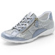 Komfortschuhe - Remonte Sneaker mit bedruckten Besätzen, in Größe 036 bis 043, in Farbe HELLBLAU-SILBER – Farbe HELLBLAU-SILBER – Ansicht 1