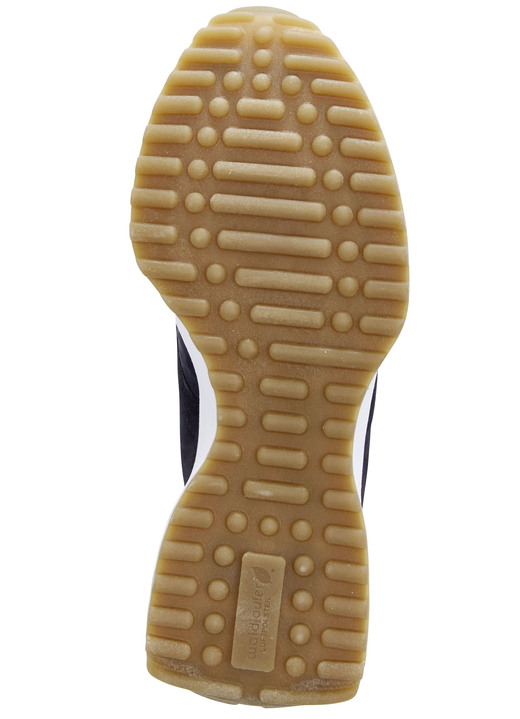 Komfortschuhe - Waldläufer Sneaker mit frecher Glitzer-Applikation, in Größe 3 1/2 bis 8, in Farbe DUNKELBLAU Ansicht 3