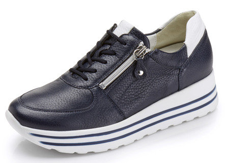 Waldläufer Sneaker aus weichem Hirsch-Nappaleder