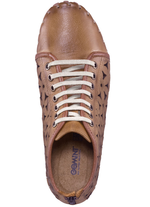 - Gemini Bootie mit praktischem Fersen-Reißverschluss, in Größe 036 bis 042, in Farbe COGNAC Ansicht 3