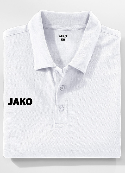Sport- & Freizeitmode - Poloshirt von „Jako“ in 5 Farben, in Größe 3XL (58/60) bis XXL (56), in Farbe ROYALBLAU Ansicht 4