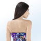 Bademode - Laurina Tankini in Bandeauform mit verstell- und abnehmbaren Trägern, in Größe 036 bis 052, in Cup B, in Farbe MARINE-BUNT – Farbe MARINE-BUNT – Ansicht 2