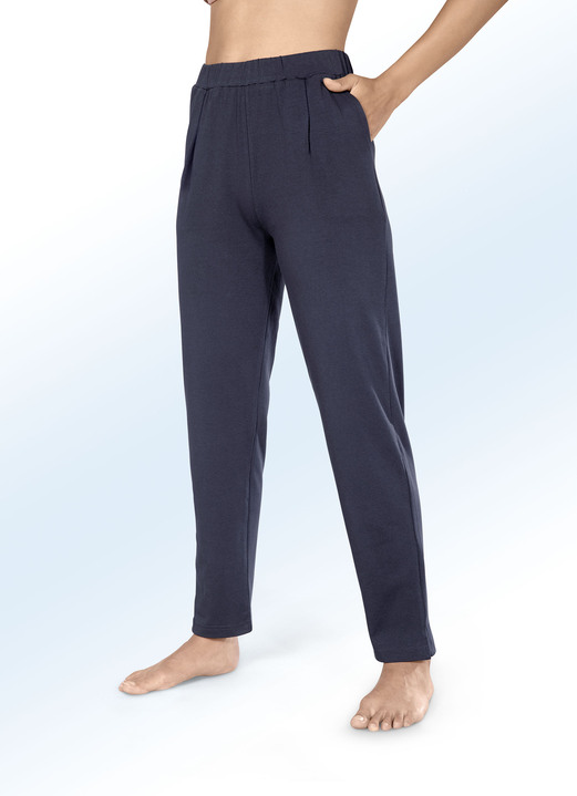 Freizeithosen - Hübsche Hose mit bequemem Dehnbund, in Größe 018 bis 054, in Farbe ANTHRAZIT Ansicht 1