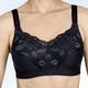 BHs - Miss Mary Prothesen-BH mit Elastikspitze, in Größe 075 bis 110, in Cup C, in Farbe SCHWARZ