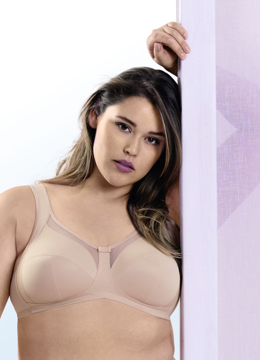 BHs - Anita BH mit seitlicher, stützender Blende, in Größe 075 bis 120, in Cup C, in Farbe JEANSBLAU Ansicht 9