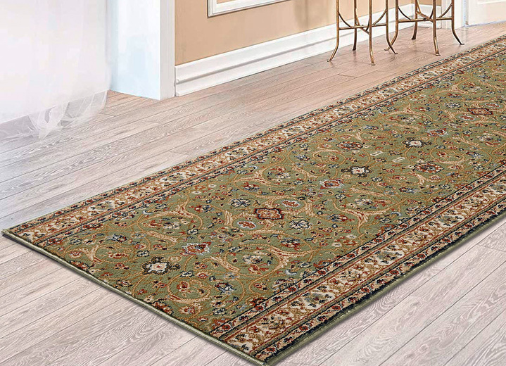 Läufer & Stufenmatten - Klassischer Läufer mit hoher Flordichte Ansicht 3 Läufer & Stufenmatten - Klassischer Läufer mit hoher Flordichte, in Größe 102 (Läufer, 67 cm breit) bis 106 (Läufer, 100 cm breit), in Farbe BLAU Ansicht 3