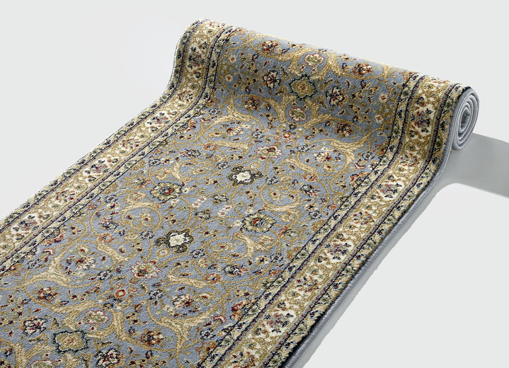 Läufer & Stufenmatten - Klassischer Läufer mit hoher Flordichte Ansicht 4 Läufer & Stufenmatten - Klassischer Läufer mit hoher Flordichte, in Größe 102 (Läufer, 67 cm breit) bis 106 (Läufer, 100 cm breit), in Farbe GRÜN Ansicht 4