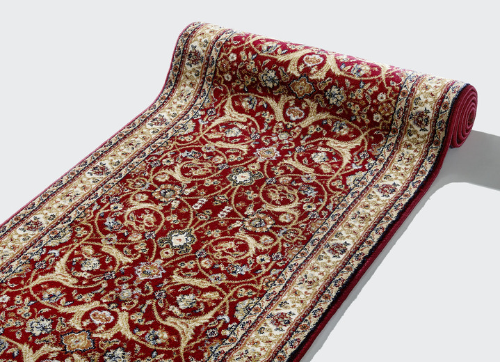 Läufer & Stufenmatten - Klassischer Läufer mit hoher Flordichte Ansicht 3 Läufer & Stufenmatten - Klassischer Läufer mit hoher Flordichte, in Größe 102 (Läufer, 67 cm breit) bis 106 (Läufer, 100 cm breit), in Farbe GRÜN Ansicht 3