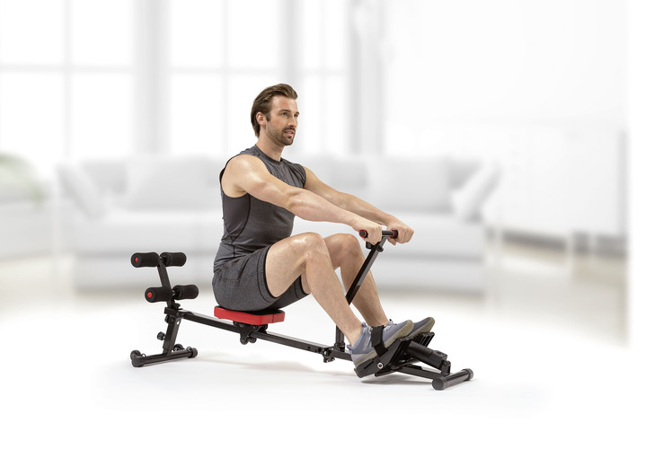 - Kendox RowShaper-Rudergerät, in Farbe SCHWARZ-ROT Ansicht 4