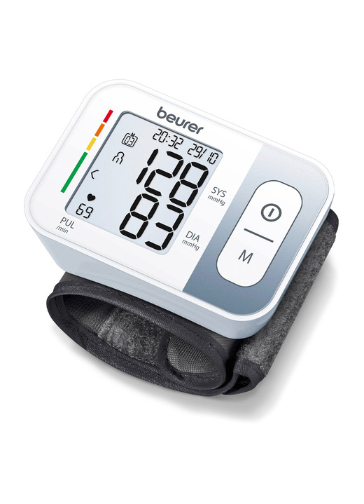 Blutdruckmessgeräte - Beurer Handgelenk-Blutdruckmessgerät BC 28, in Farbe GRAU