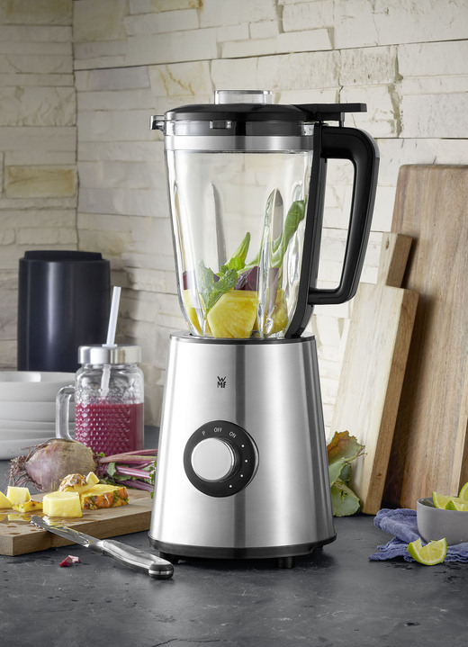 Küchengeräte - WMF Standmixer aus Cromargan®-Edelstahl, in Farbe EDELSTAHL
