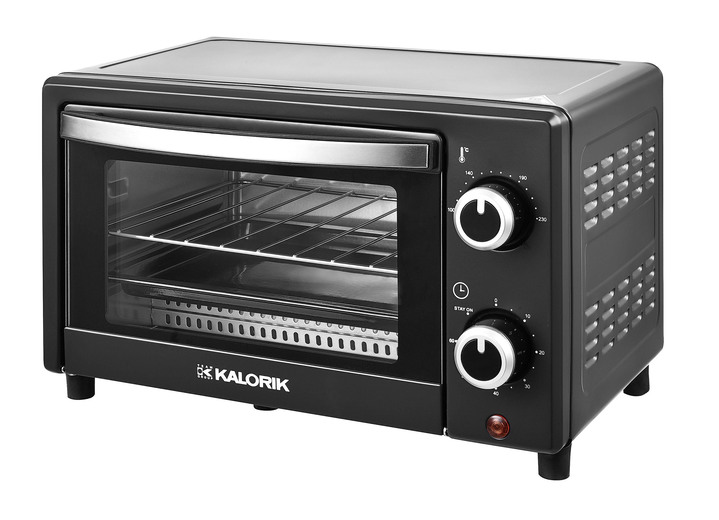 - Kompakter Mini-Backofen mit Infrarottechnik, in Farbe SCHWARZ