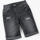 Jeans - Jeans-Bermudas mit tollen Used-Effekten – Farbe ANTHRAZIT Jeans - Jeans-Bermudas mit tollen Used-Effekten, in Größe 032 bis 050, in Farbe ANTHRAZIT