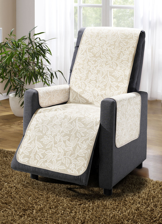 - Wohnaccessoires mit Fleckschutz-Ausrüstung, in Farbe CREME Ansicht 2