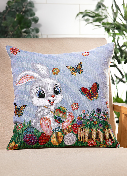 Kissenbezüge - Kissenbezug mit Reißverschluss, in Farbe BUNT Ansicht 2