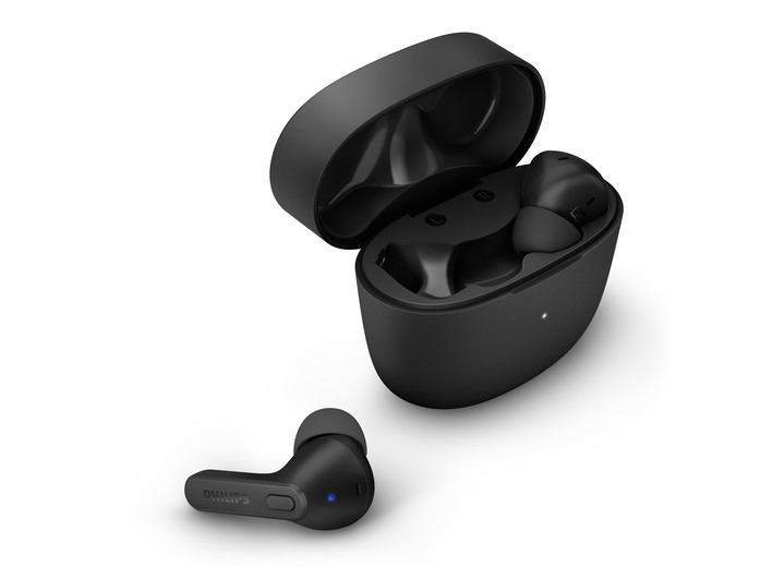 Modern - Philips TAT2206BK/00 In-Ear Kopfhörer inkl. Ladeschale, in Farbe WEISS Ansicht 4