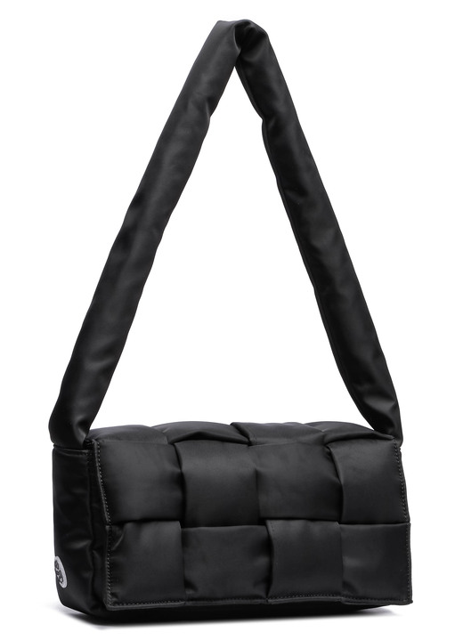 - Collezione Alessandro Tasche aus zart glänzendem Textilmaterial, in Farbe SCHWARZ Ansicht 2