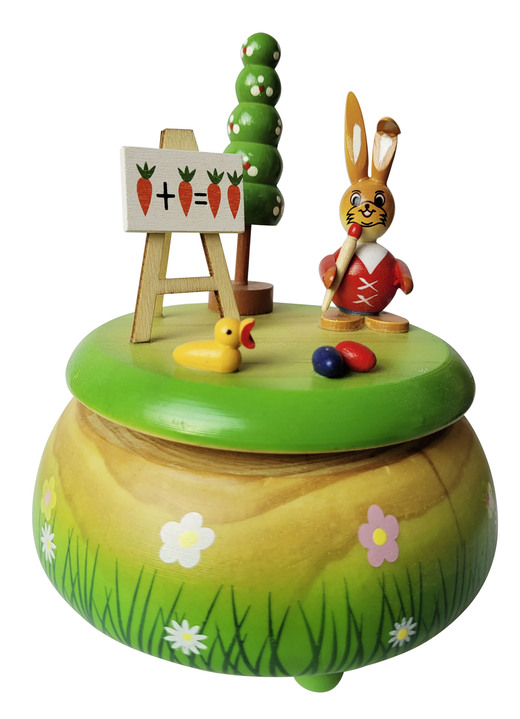 Dekorationen - Zauberhafte Spieluhr aus Holz, in Farbe BUNT
