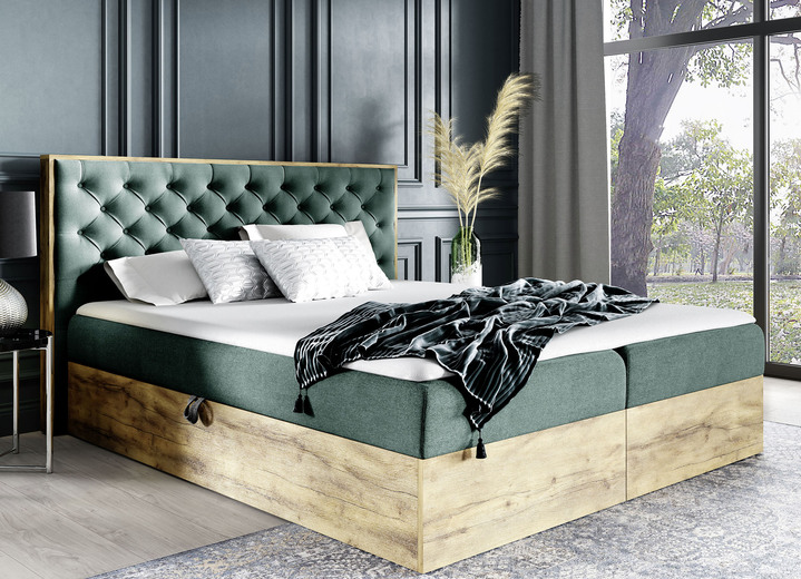 Boxspringbett mit Bettkasten und Topper - Schlafzimmer | Brigitte Hachenburg