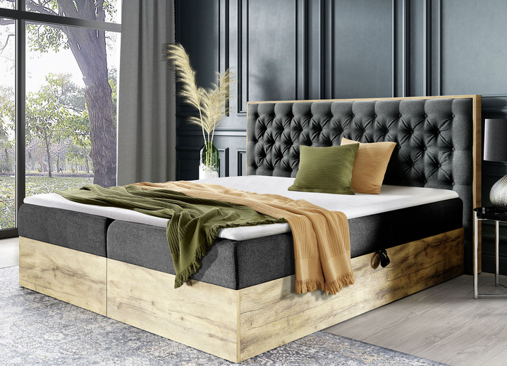 Decken - Wohndecke und Kissenbezug in toller Strickoptik, in Größe 215 (Wohndecke, 150x200 cm) bis 905 (Kissenbezug, 40x 40 cm), in Farbe GOLD Ansicht 3