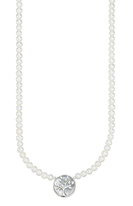 mit Perlen - Bezaubernde Halskette, in Farbe  Ansicht 2