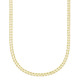 ohne Steine / mit Zirkonia - Kordelketten-Garnitur aus Gold 585/- fein – Ansicht 2 ohne Steine / mit Zirkonia - Kordelketten-Garnitur aus Gold 585/- fein, in Farbe , in Ausführung Halskette – Ansicht 2