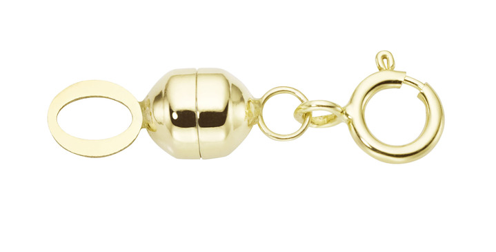 Accessoires - Praktische Magnetschließe aus Gold, in Farbe  Ansicht 4