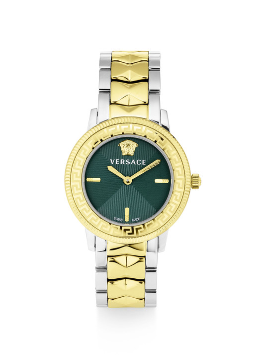 Partneruhren - Versace-Swiss-Made-Quartz-Partneruhren Ansicht 2 Partneruhren - Versace-Swiss-Made-Quartz-Partneruhren, in Farbe , in Ausführung Damenuhr Ansicht 2