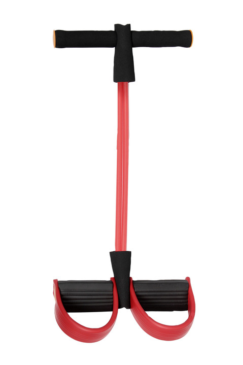 Fitness - Gymnastiktrainer, im Sitzen und Stehen nutzbar, in Farbe SCHWARZ-ROT Ansicht 2