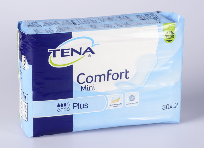 Inkontinenz - Tena Comfort Mini Einlagen für mittlere bis schwere Inkontinenz, in Farbe WEISS, in Ausführung Größe 1: Bei mittlerer Inkontinenz Ansicht 1