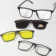 - Magic Vision Brille 4-in-1, in Farbe SCHWARZ – Farbe SCHWARZ – Ansicht 1