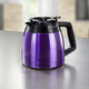 - Beem Fresh-Aroma-Perfect III Duo Kaffeemaschine mit Glas- und Thermokanne, in Farbe LILA – Farbe LILA – Ansicht 2