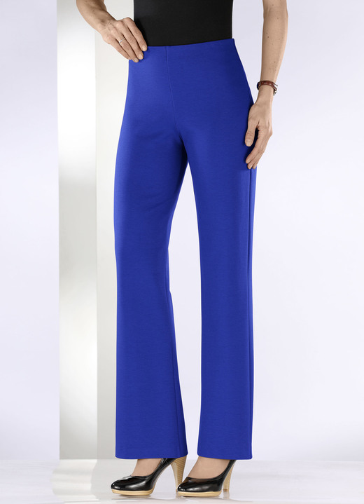 Hosen - Jerseyhose mit ausgestellter Fußweite Ansicht 19 Hosen - Jerseyhose mit ausgestellter Fußweite, in Größe 018 bis 092, in Farbe MITTELGRAU Ansicht 19