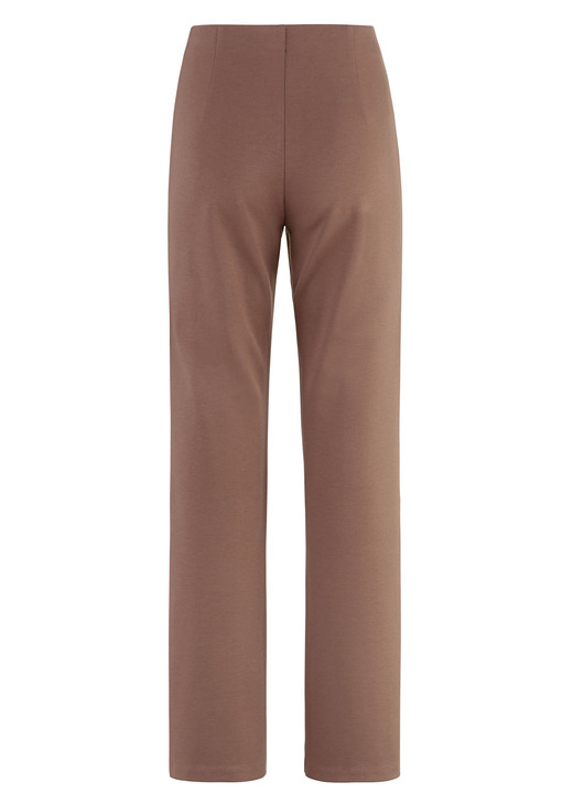 Hosen - Jerseyhose mit ausgestellter Fußweite Ansicht 5 Hosen - Jerseyhose mit ausgestellter Fußweite, in Größe 018 bis 092, in Farbe SCHWARZ Ansicht 5