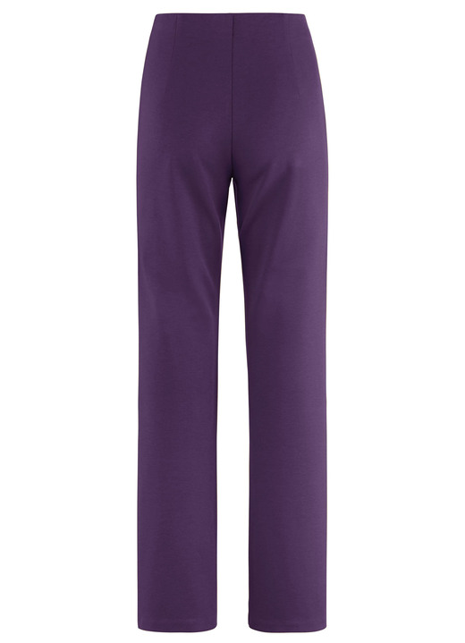 Hosen - Jerseyhose mit ausgestellter Fußweite Ansicht 14 Hosen - Jerseyhose mit ausgestellter Fußweite, in Größe 018 bis 092, in Farbe SCHWARZ Ansicht 14