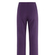 Hosen - Jerseyhose mit ausgestellter Fußweite – Farbe BROMBEER – Ansicht 2 Hosen - Jerseyhose mit ausgestellter Fußweite, in Größe 018 bis 092, in Farbe SCHWARZ – Farbe BROMBEER – Ansicht 2