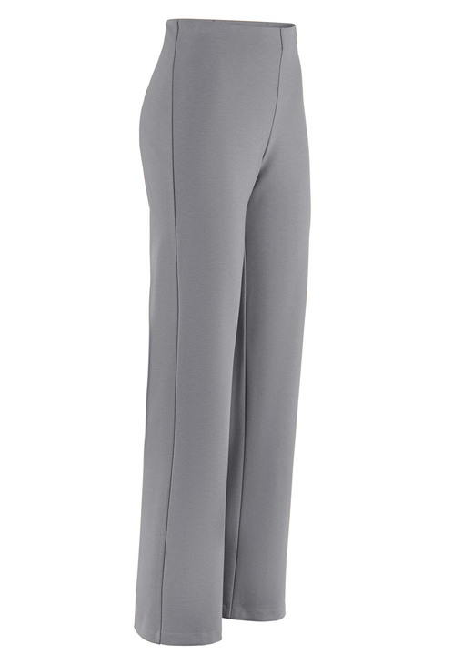 Hosen - Jerseyhose mit ausgestellter Fußweite Ansicht 10 Hosen - Jerseyhose mit ausgestellter Fußweite, in Größe 018 bis 092, in Farbe SCHWARZ Ansicht 10
