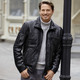 Ledermode - Kurzjacke aus Lamm-Nappaleder – Farbe SCHWARZ – Ansicht 1 Ledermode - Kurzjacke aus Lamm-Nappaleder, in Größe 046 bis 064, in Farbe SCHWARZ – Farbe SCHWARZ – Ansicht 1