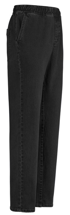 Hosen - Schlupfjeans in 3 Farben Ansicht 2 Hosen - Schlupfjeans in 3 Farben, in Größe 024 bis 060, in Farbe SCHWARZ Ansicht 2