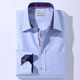 Hemden, Pullover & Shirts - Hemd in 4 Farben mit Brusttasche – Farbe HELLBLAU Hemden, Pullover & Shirts - Hemd in 4 Farben mit Brusttasche, in Größe 038 bis 048, in Farbe SCHWARZ