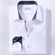 Hemden, Pullover & Shirts - Hemd in 4 Farben mit Brusttasche – Farbe WEISS Hemden, Pullover & Shirts - Hemd in 4 Farben mit Brusttasche, in Größe 038 bis 048, in Farbe SCHWARZ