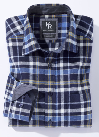"King's Road"-Flanellhemd in 6 Farben