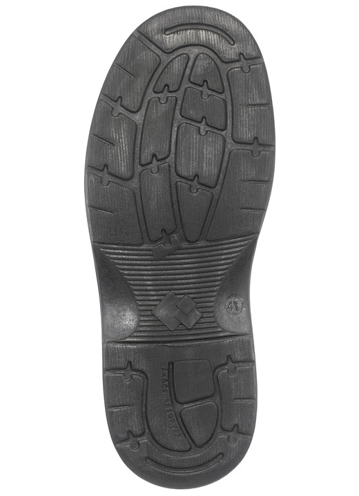 Stiefeletten - GINO GALANTE, gefütterte Herren-Boots, Winterschuhe, mit herausnehmbarem Fußbett, in Größe 040 bis 047, in Farbe SCHWARZ-BURGUND Ansicht 10