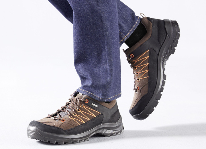 - Schnürschuh mit Klimamembane, in Größe 040 bis 047, in Farbe BRAUN-SCHWARZ Ansicht 3